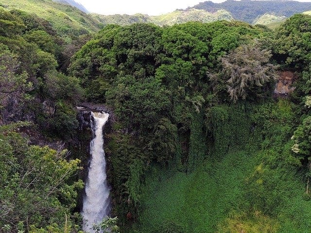 maui waterfall
